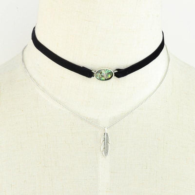 Choker Roca Pluma