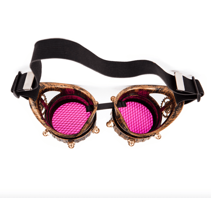 Fliegerbrille Steampunk Vintage Pinky