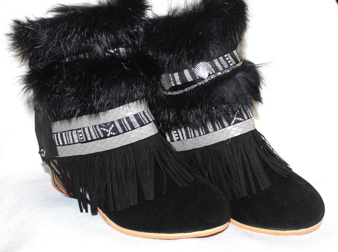 Botas negro Flausch