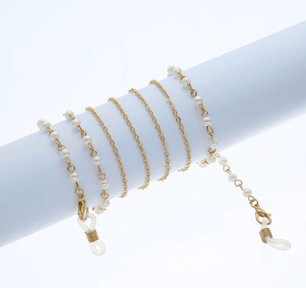 Brillenkette Sonnenbrillenkette Gliederkette mit Perlen