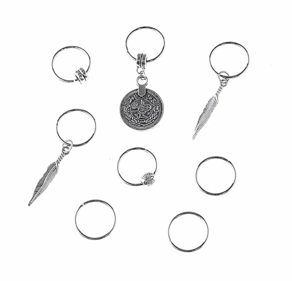 Eleganter Haarschmuck-Ring - Verwandle deine Frisur mit stilvollen Details