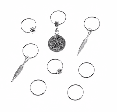 Eleganter Haarschmuck-Ring - Verwandle deine Frisur mit stilvollen Details