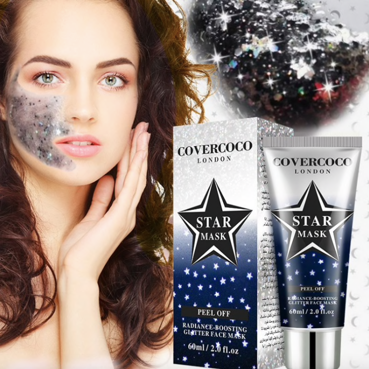 Glitzer STARS Peel Off Mask