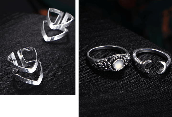 Ring Set Peace & Faith