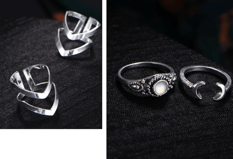 Ring Set Peace & Faith
