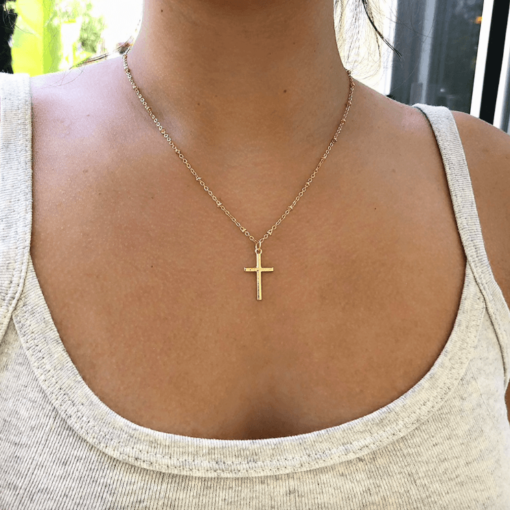 Halskette Kreuz