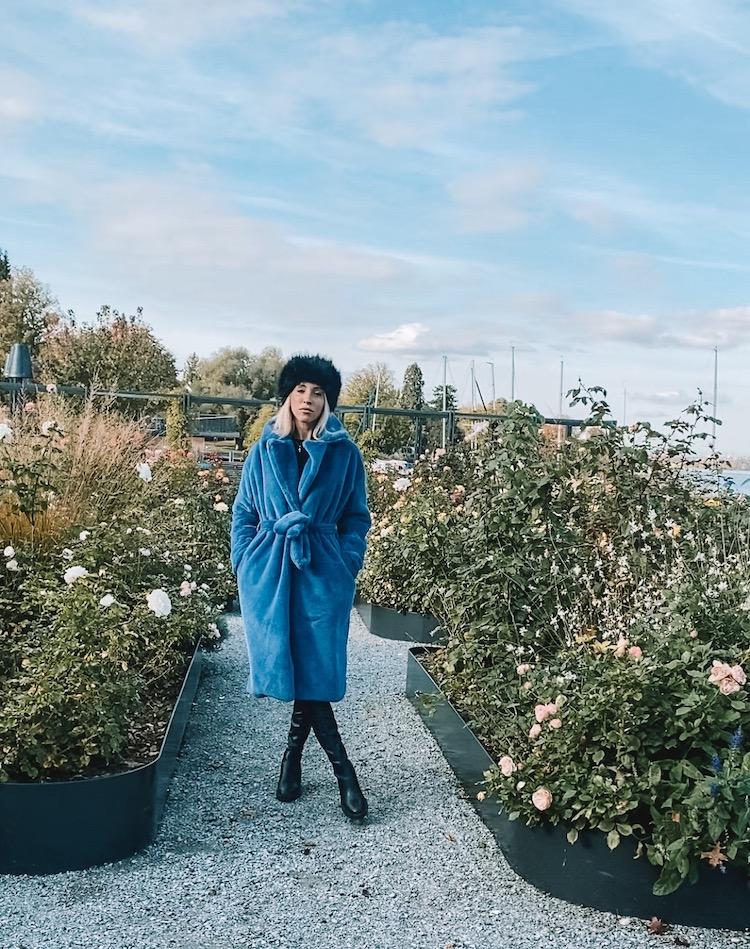 Teddy Mantel Jacke Saas-Fee