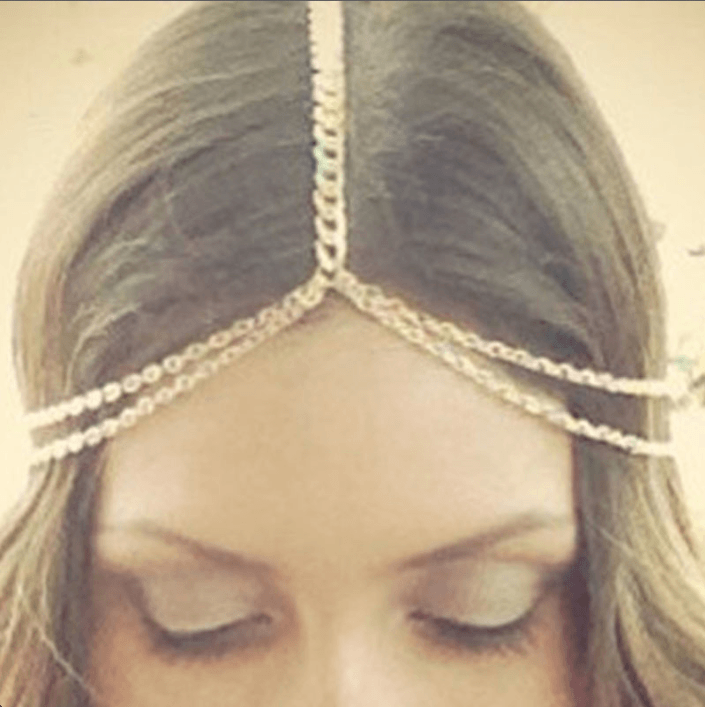 Kopfschmuck Ketten