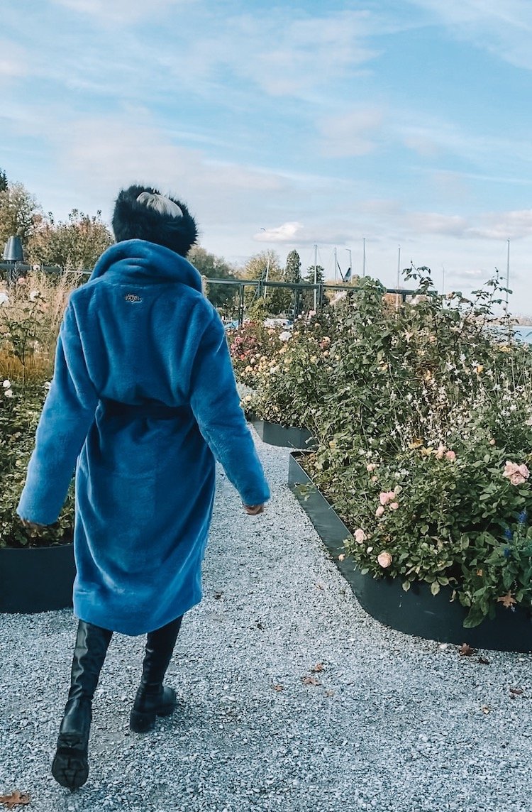 Teddy Mantel Jacke Saas-Fee