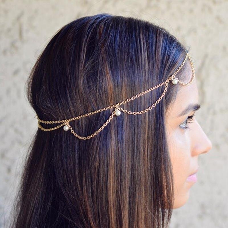Kopfschmuck Perlas
