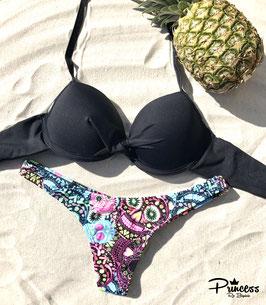 Bikini Calavera Negra