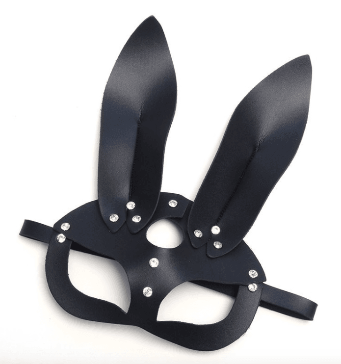 Leder Fetisch Maske Bunny