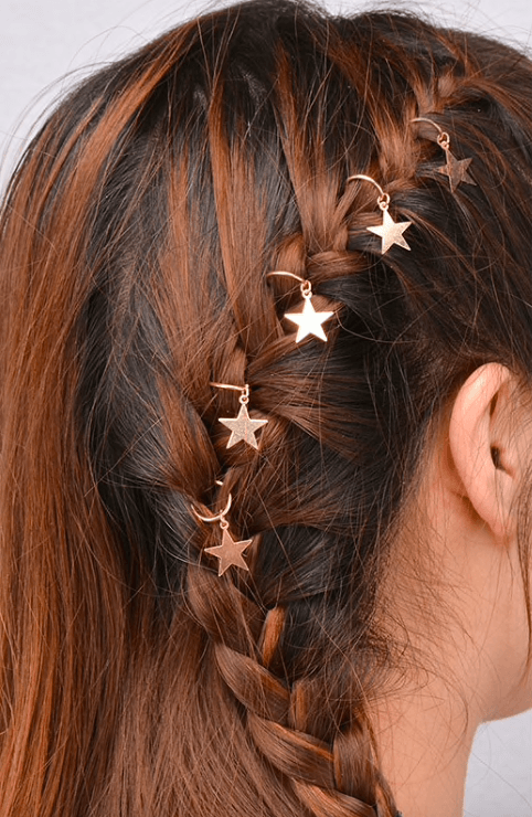 Haarschmuck Stars