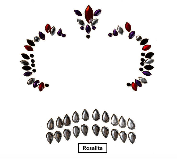 Glitzersteine Spooky