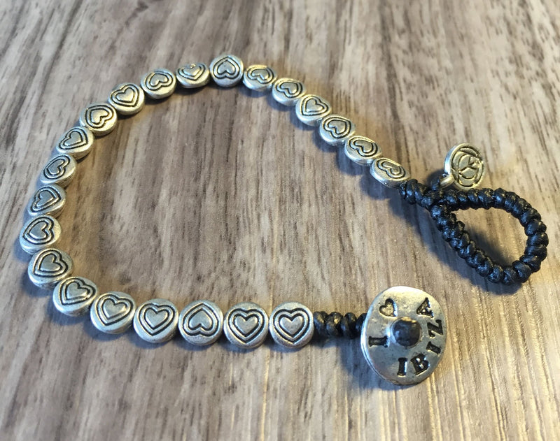 Armband doble corazón