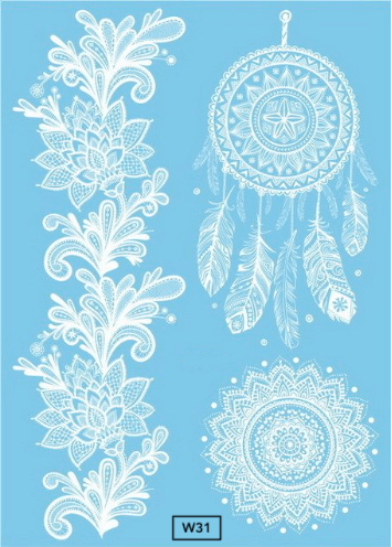FLASH TATTOO's WHITE