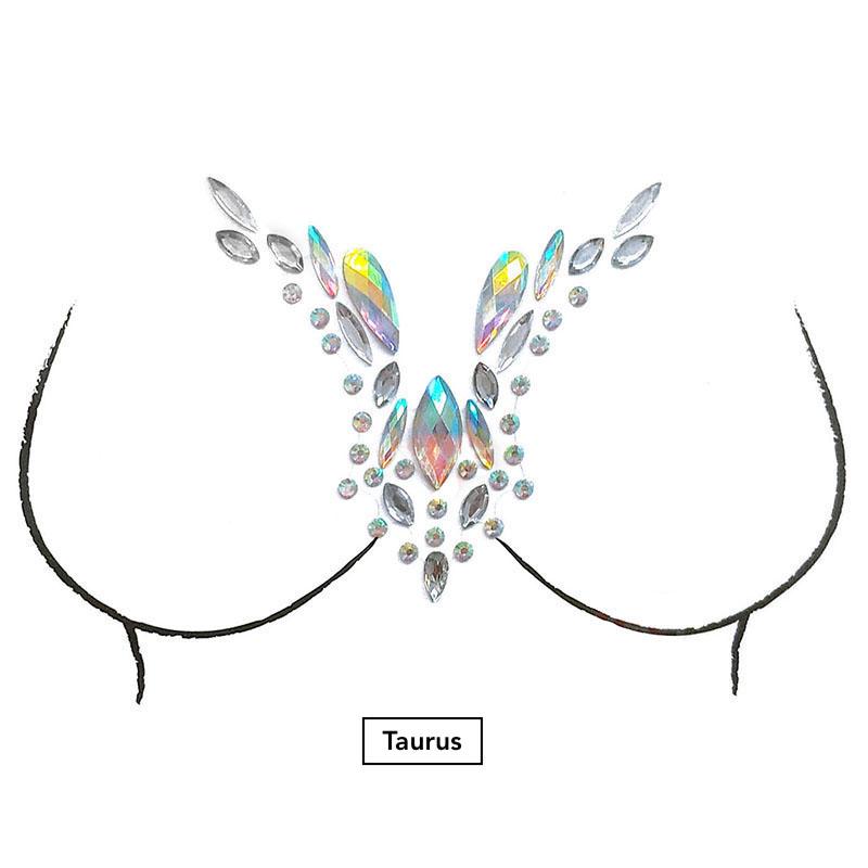 Glitzersteine Brust The Sparkle Collection