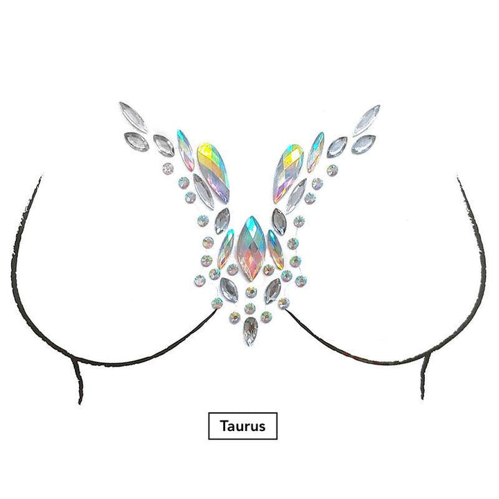 Glitzersteine Brust The Sparkle Collection
