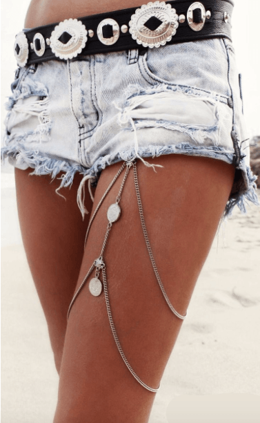 Beinkette Coins