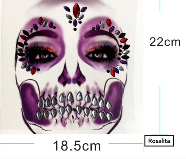 Glitzersteine Spooky