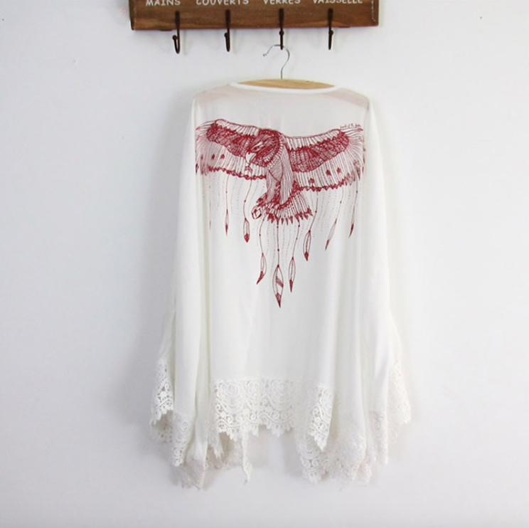 Kimono Wild Bird