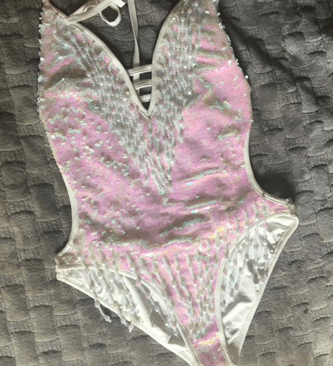 Bodysuit & Choker Planet Mermaid