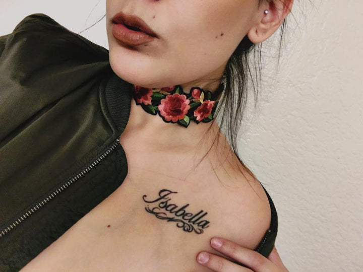 Choker Rosas