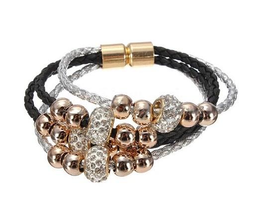 Armband Shamballa Wrap