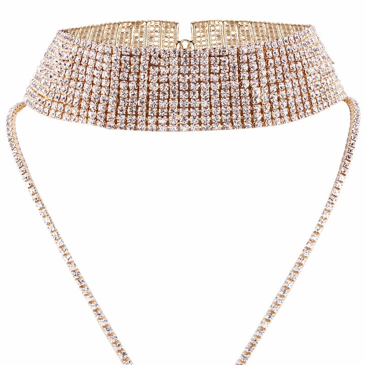 Choker Purpurina