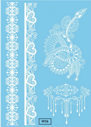 FLASH TATTOO's WHITE