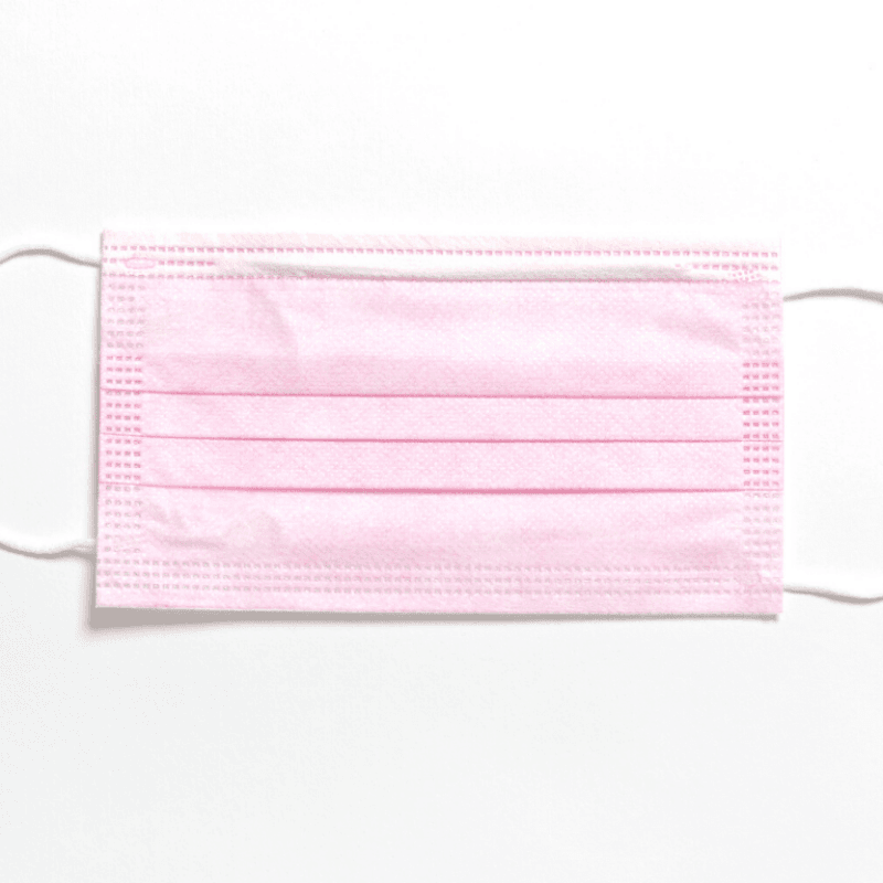 Zertifizierte Einwegmasken in pink Schweiz kaufen - medizinische Mundschutzmasken 