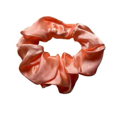 Rosa Korall Farbige Satin Seide Scrunchies Haargummis online kaufen Schweiz 